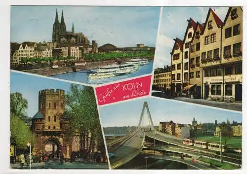 [Ansichtskarte] GERMANY - Köln am Rhein. 