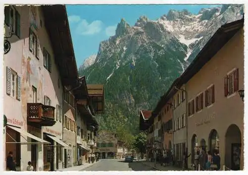 [Ansichtskarte] GERMANY - Mittenwald - Hochstrasse. 