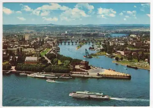 [Ansichtskarte] GERMANY - Koblenz am Rhein - Deutsches Eck. 