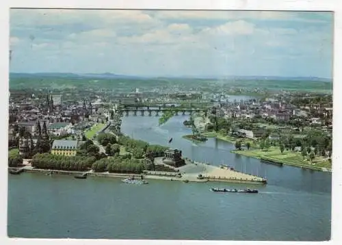 [Ansichtskarte] GERMANY - Koblenz am Rhein - Deutsches Eck. 