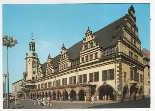 [Ansichtskarte] GERMANY - Leipzig - Altes Rathaus. 