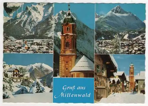 [Ansichtskarte] GERMANY -  Mittenwald. 