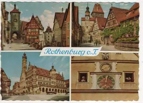 [Ansichtskarte] GERMANY -  Rothenburg ob der Tauber. 