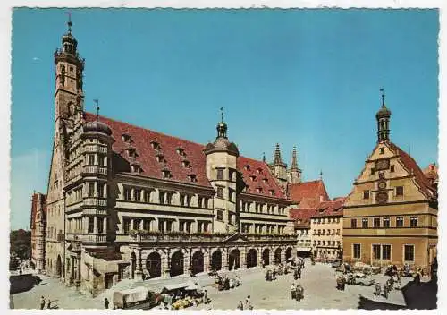 [Ansichtskarte] GERMANY -  Rothenburg ob der Tauber - Rathaus. 