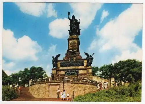 [Ansichtskarte] GERMANY - Niederwalddenkmal bei Rüdesheim. 