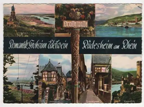 [Ansichtskarte] GERMANY - Rüdesheim am Rhein. 