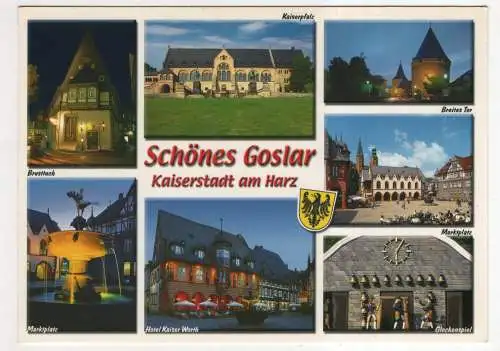 [Ansichtskarte] GERMANY - Goslar  / Harz. 