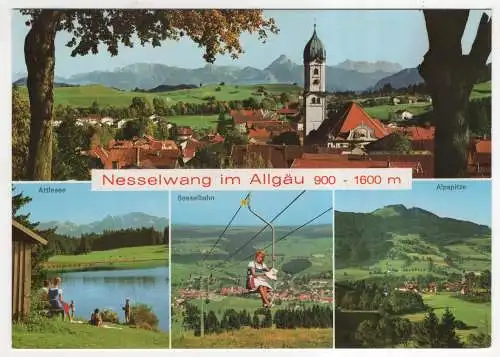 [Ansichtskarte] GERMANY - Nesselwang im Allgäu. 