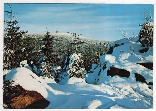 [Ansichtskarte] GERMANY - Brockenblick im Winter. 