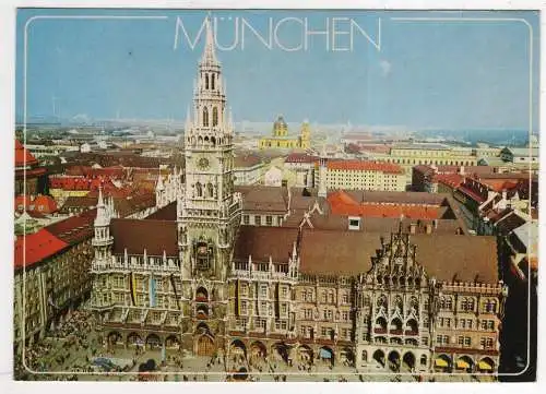 [Ansichtskarte] GERMANY - München - Rathaus. 