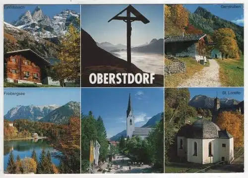 [Ansichtskarte] GERMANY - Oberstdorf. 