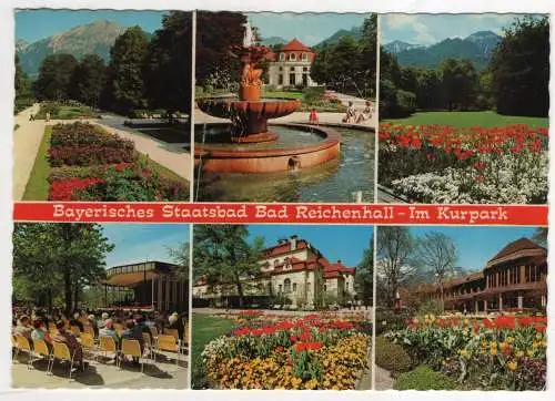 [Ansichtskarte] GERMANY - Bad Reichenhall - Im Kurpark. 