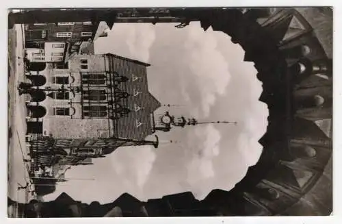 [Ansichtskarte] GERMANY - Bückeburg - Rathaus mit Schloßtor. 