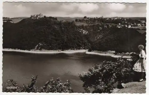 [Ansichtskarte] GERMANY -  Edersee - Blick auf Waldeck. 