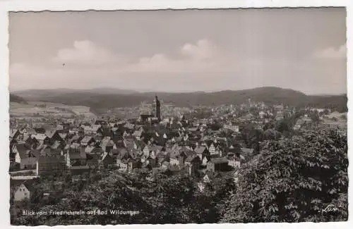 [Ansichtskarte] GERMANY -  Bad Wildungen - Blick vom Friedrichstein. 