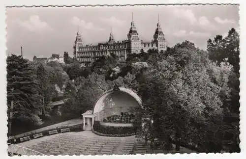 [Ansichtskarte] GERMANY -  Bad Wildungen - Blick vom Kurpark auf den Fürstenhof. 