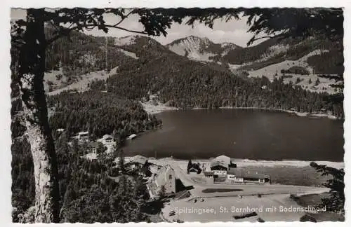 [Ansichtskarte] GERMANY -  Spitzingsee - St. Bernhart mit Bodenscheid. 