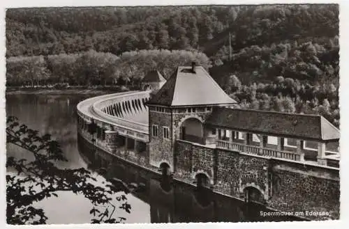 [Ansichtskarte] GERMANY -  Sperrmauer am Edersee. 