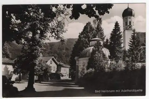 [Ansichtskarte] GERMANY -  Bad Heilbrunn mit Adelheidquelle. 