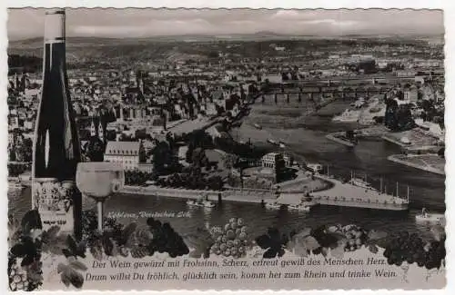 [Ansichtskarte] GERMANY -  Koblenz - Deutsches Eck. 