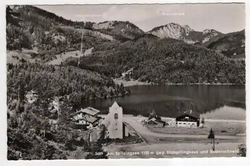 [Ansichtskarte] GERMANY - Am Spitzingsee geg. Sümpflinghaus und Bodenschneid. 