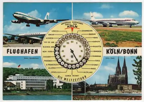 [Ansichtskarte] GERMANY - Flughafen Köln / Bonn. 