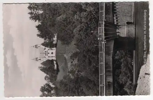 [Ansichtskarte] GERMANY - Bad Tölz - Isarbrücke m. Kalvarienberg. 