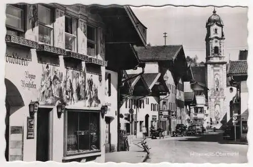 [Ansichtskarte] GERMANY - Mittenwald - Obermarkt. 