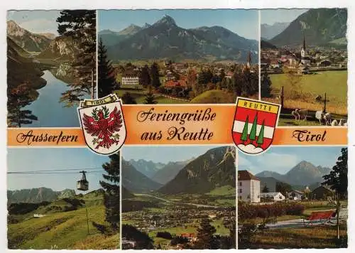 [Ansichtskarte] AUSTRIA - Ausserfern - Reutte. 