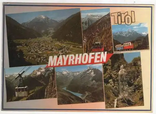 [Ansichtskarte] AUSTRIA -  Mayrhofen. 