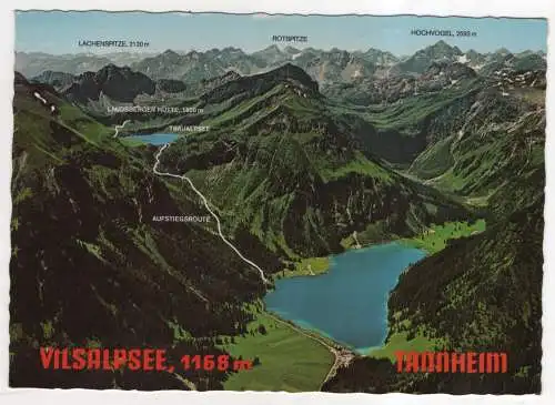 [Ansichtskarte] AUSTRIA -  Vilsalpsee. 