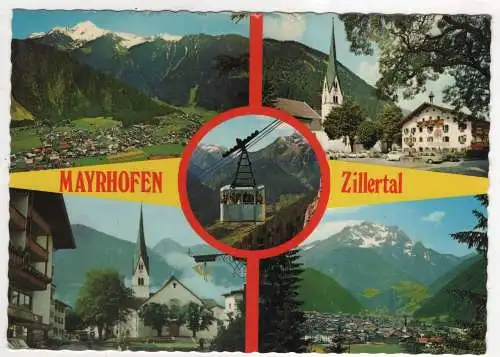 [Ansichtskarte] AUSTRIA -  Mayrhofen - Zillertal. 