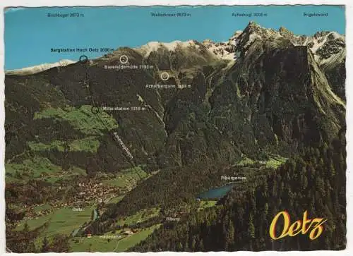 [Ansichtskarte] AUSTRIA -  Oetz. 