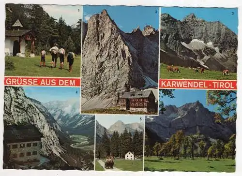 [Ansichtskarte] AUSTRIA -  Karwendel. 