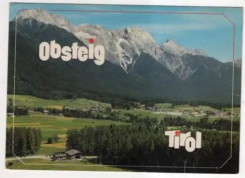 [Ansichtskarte] AUSTRIA - Obsteig. 