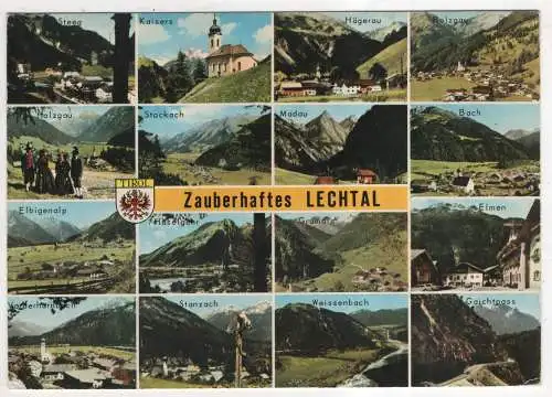 [Ansichtskarte] AUSTRIA - Lechtal. 