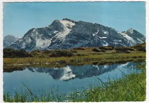 [Ansichtskarte] AUSTRIA - Blick vom Penken bei Mayrhofen auf Grünberg - Zillertal. 