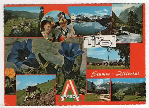 [Ansichtskarte] AUSTRIA - Stumm - Zillertal. 