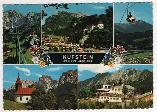 [Ansichtskarte] AUSTRIA - Kufstein und seine Ausflüge. 