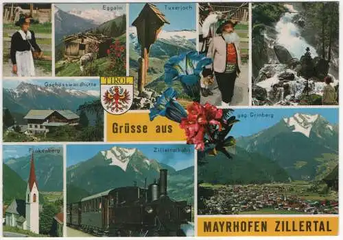 [Ansichtskarte] AUSTRIA - Mayrhofen - Zillertal. 