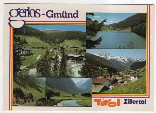 [Ansichtskarte] AUSTRIA - Gerlos - Gmünd - Zillertal. 