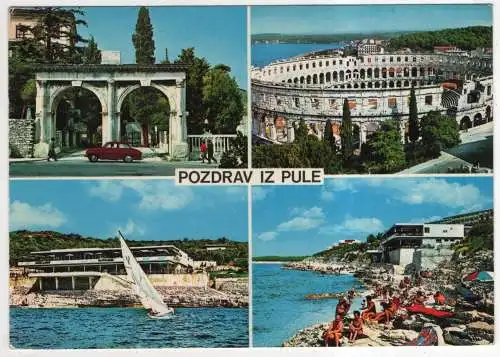 [Ansichtskarte] CROATIA - Pula. 