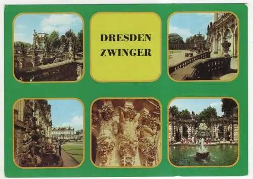 [Ansichtskarte] GERMANY - Dresden - Zwinger. 