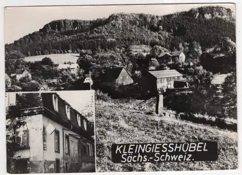 [Ansichtskarte] GERMANY - Kleingiesshübel / Sächs. Schweiz. 