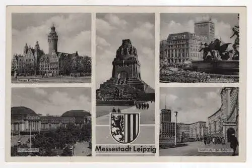 [Ansichtskarte] GERMANY - Leipzig - Messestadt. 