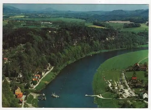 [Ansichtskarte] GERMANY - Blick von der Bastei auf ''R. 