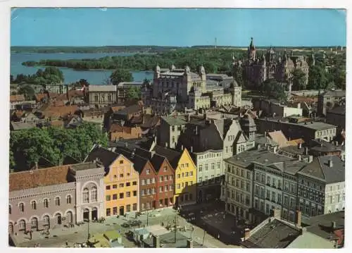 [Ansichtskarte] GERMANY - Schwerin - Blick zum Schloß. 