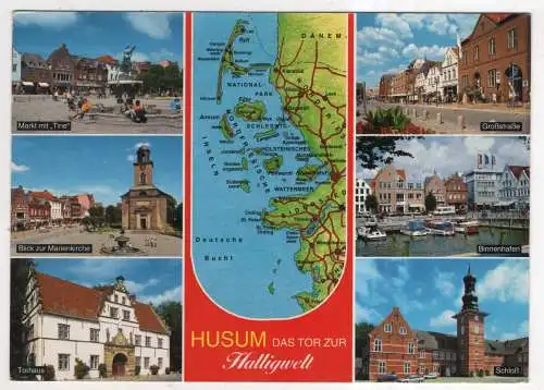 [Ansichtskarte] GERMANY - Husum. 