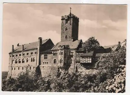 [Ansichtskarte] GERMANY - Eisenach - Die Wartburg. 