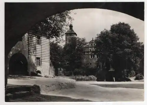 [Ansichtskarte] GERMANY - Burg Ranis - Burghof. 